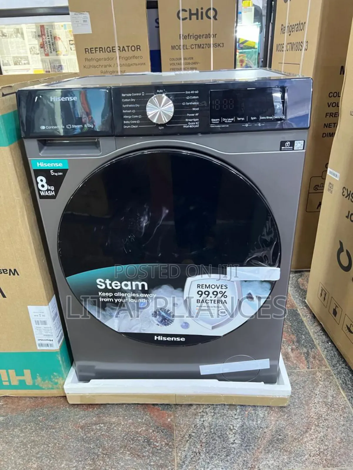 Hisense Wash and Dry Washing Machine With 10years Warranty.