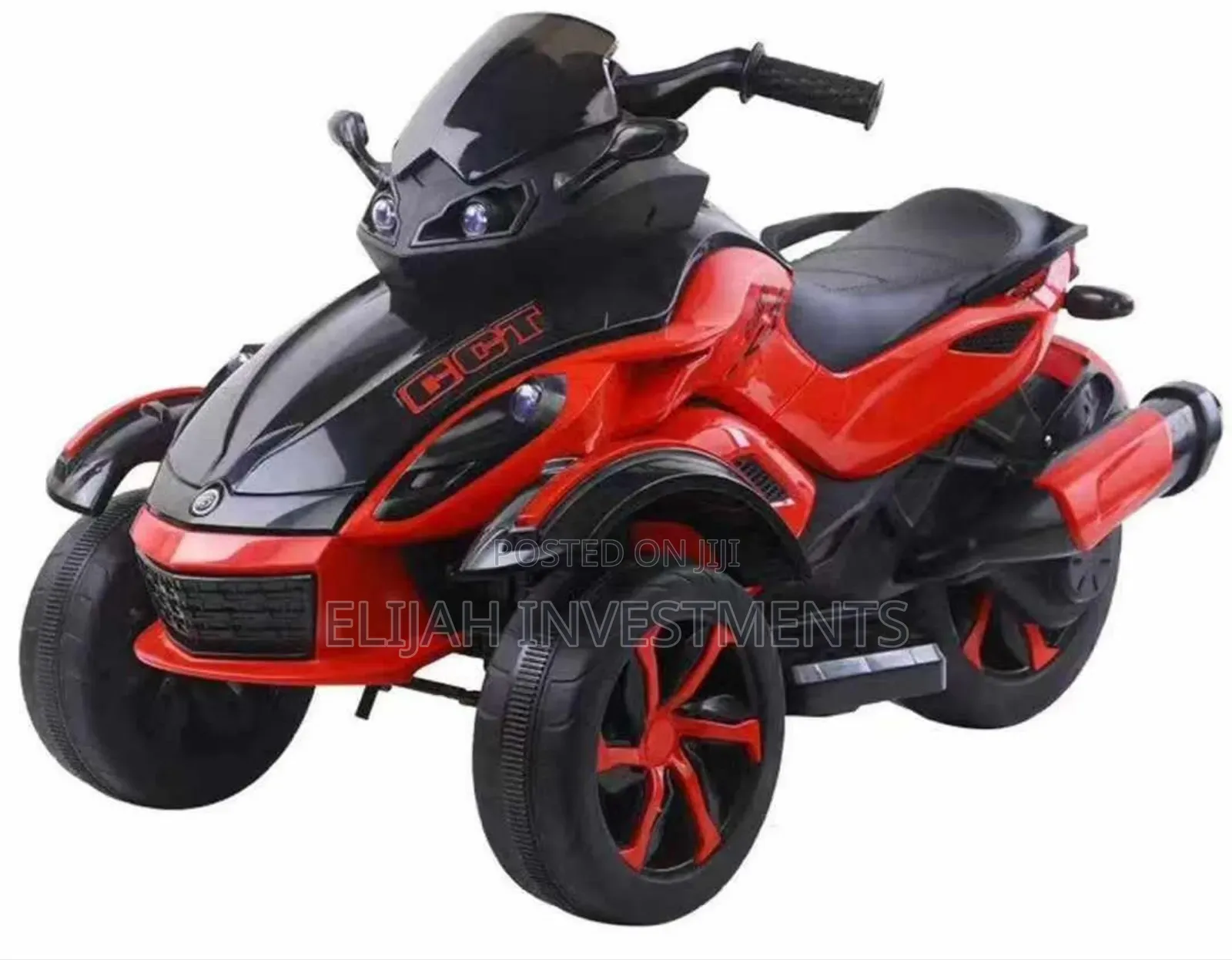 GCT 3-Wheel Kids' Ride-on Motorcycle.