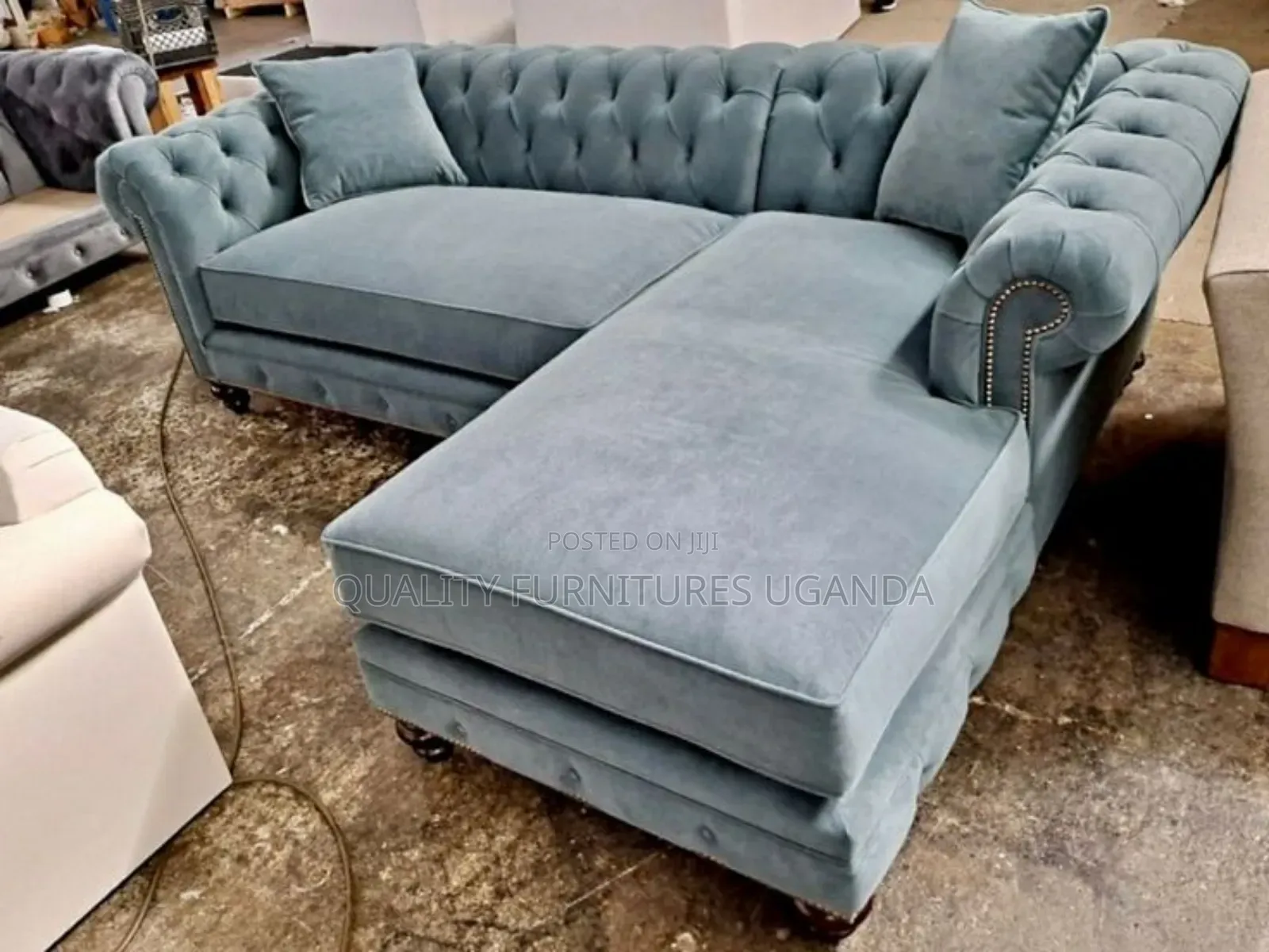 Sectional L Shape Chesterfield