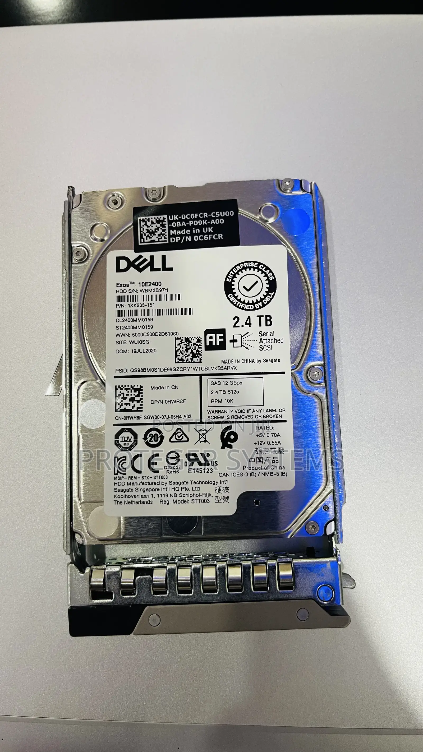 Dell 2.4tb SFF 2.5-Inch Server Sas Drive