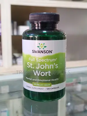 Swanson, Full Spectrum St. John's Wort, 375 Mg, 120 Vegan Capsules