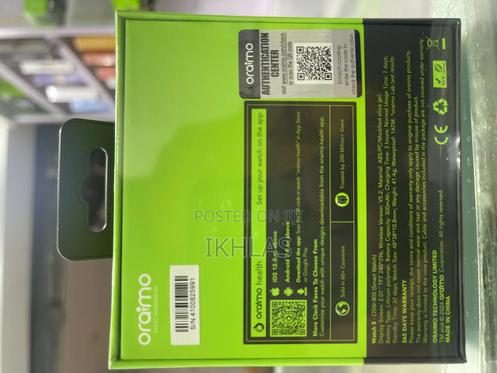 Oraimo Watch 5 Osw-805
