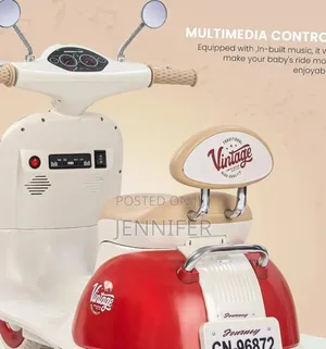 Kids Vespas Style Scooter