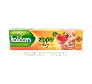 (40pcs) Falcon Zipper Bags 27x30cm