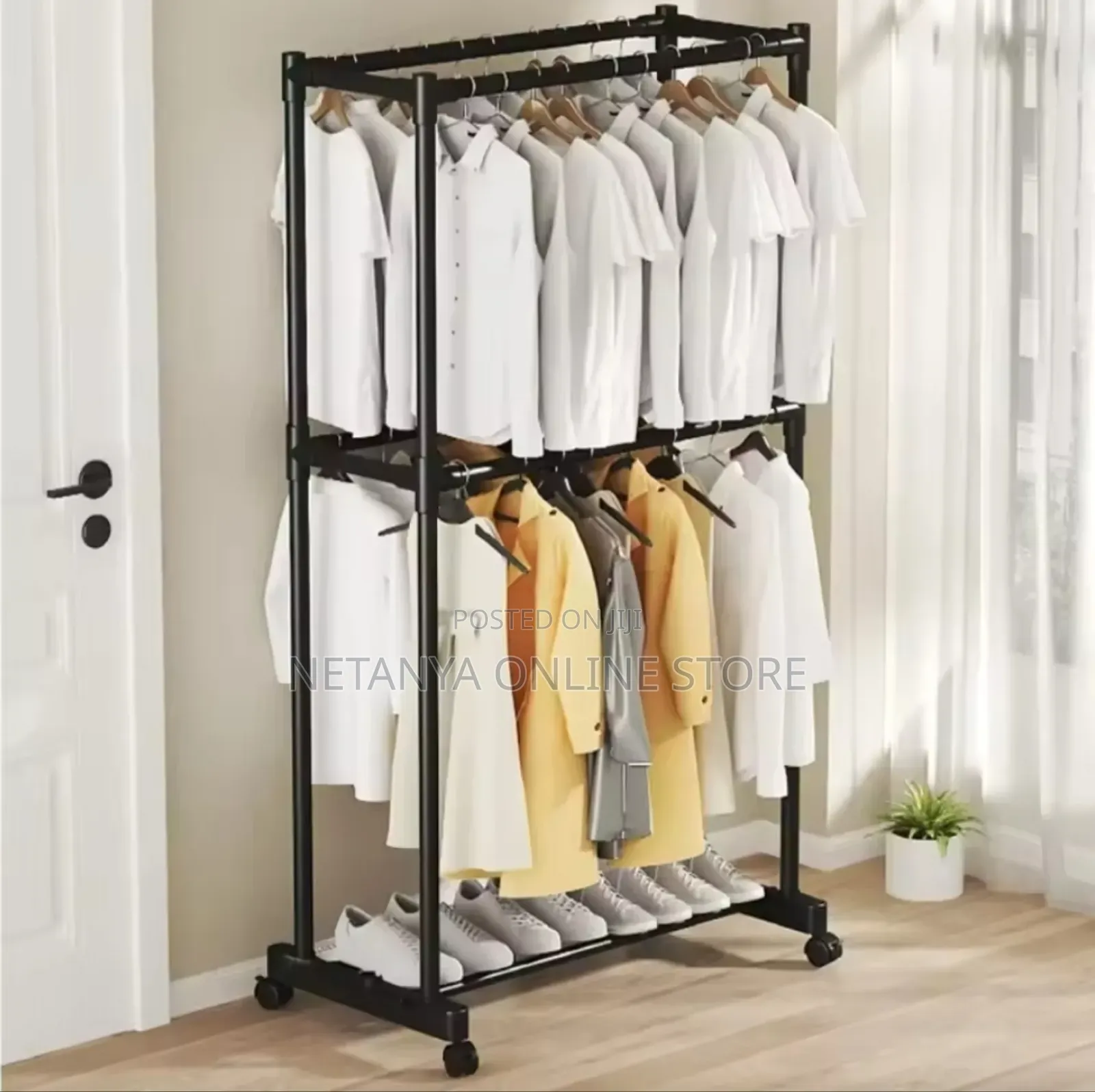Heavy Duty Home And Boutique Clothes Rack