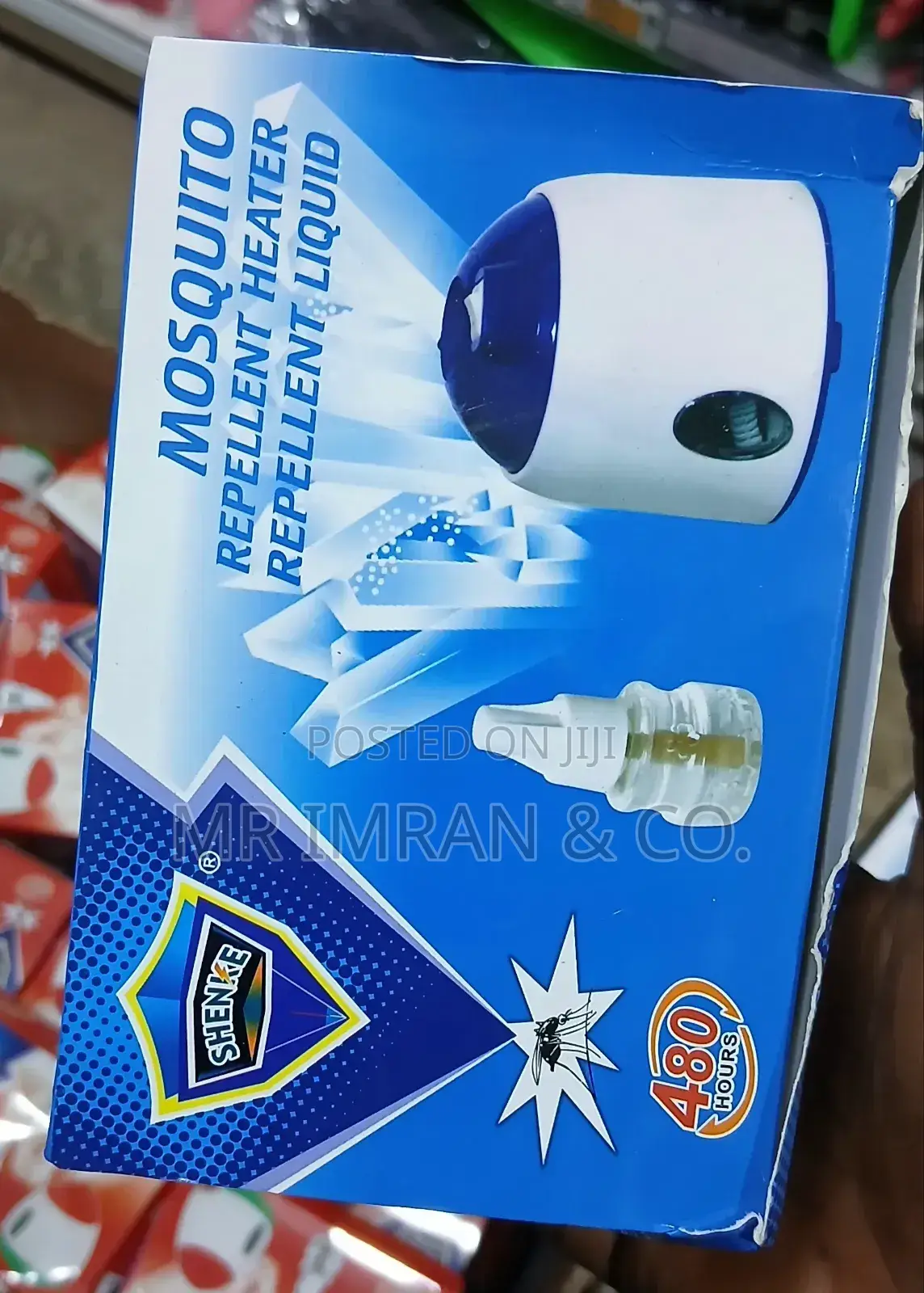 Shenke Mosquito Repellent Heater and Liquid Set.