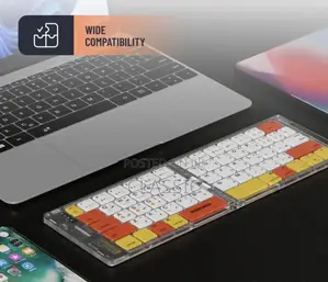 Porodo Crystal Shell Wireless Keyboard