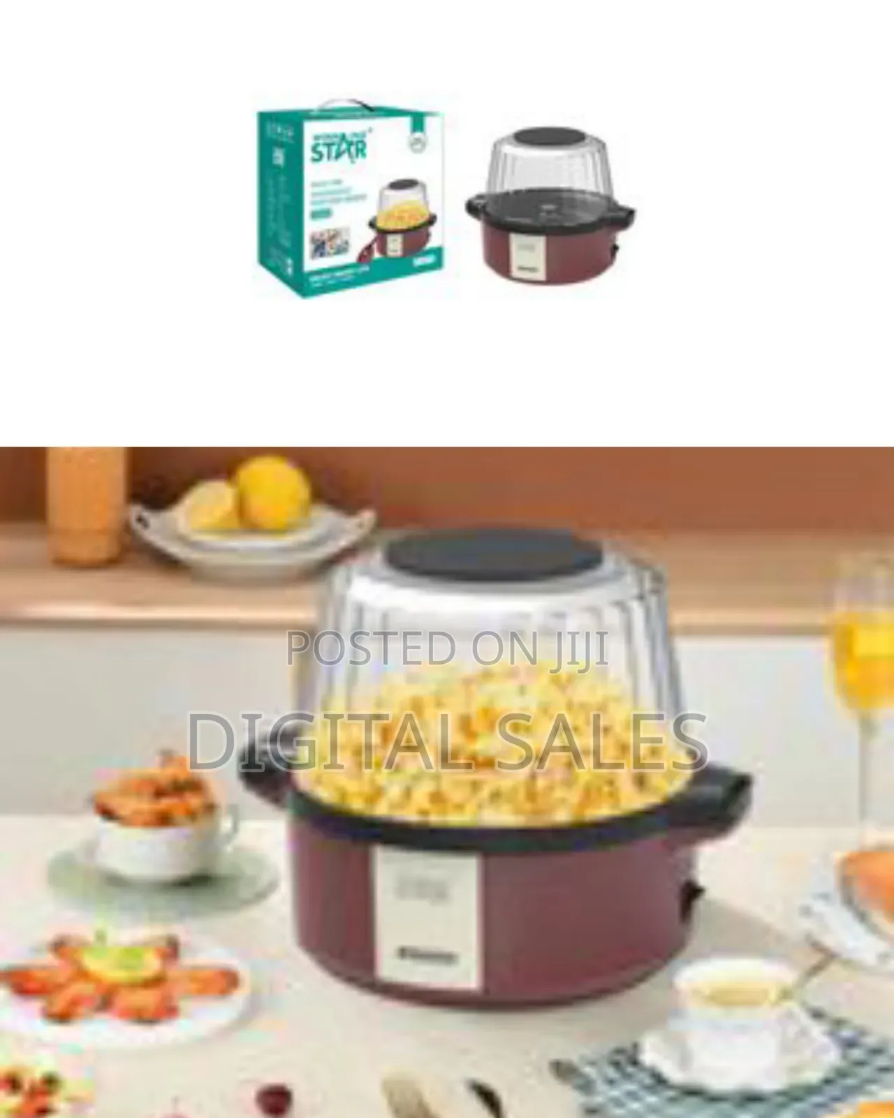 Winning Star 700w 2l Electric Household Stirring Hot Oil Mini Hot Air