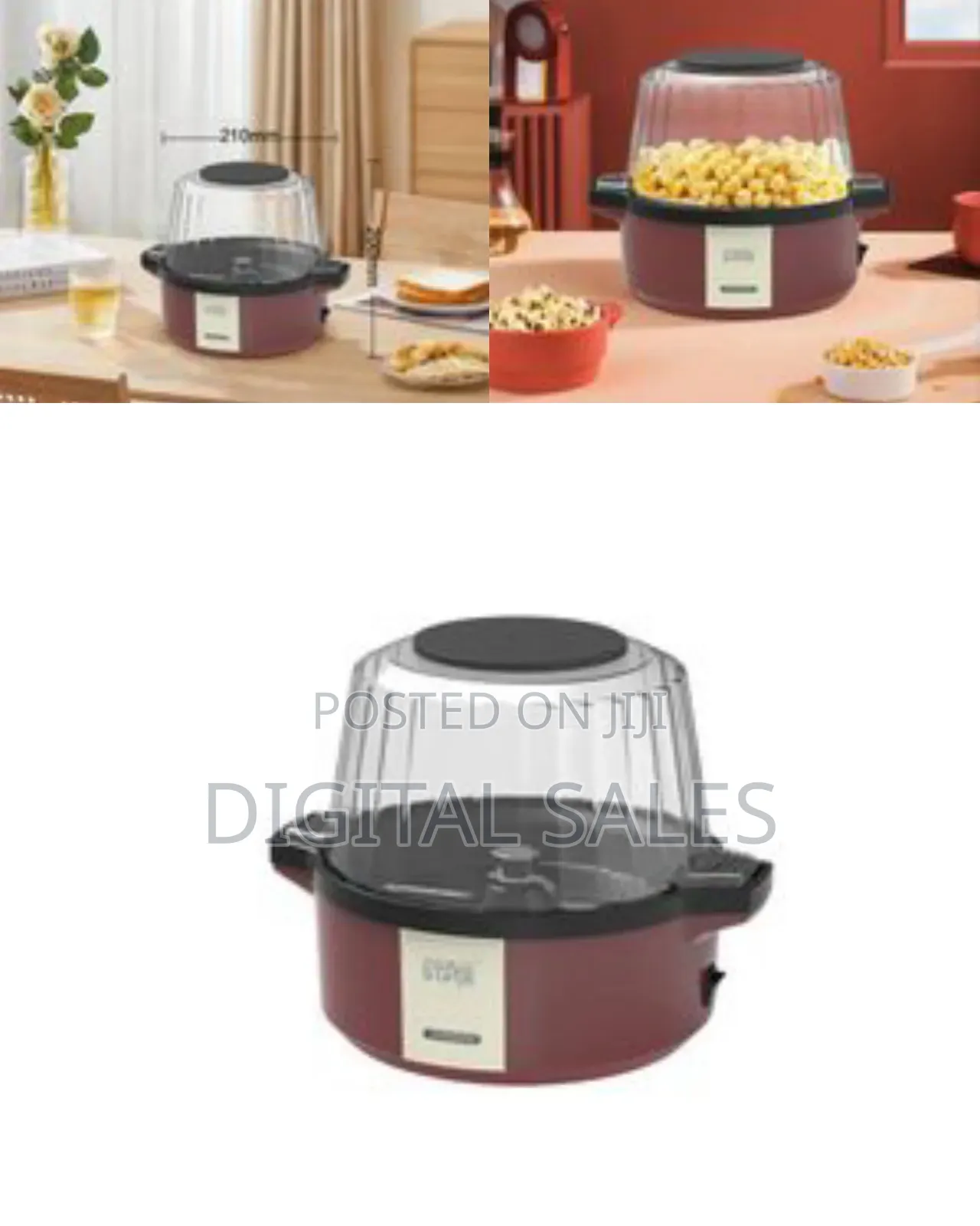 Winning Star 700w 2l Electric Household Stirring Hot Oil Mini Hot