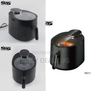 1500w Electric Air Fryer - 5l Oil-Free With 12 Presets Led Touch Panel