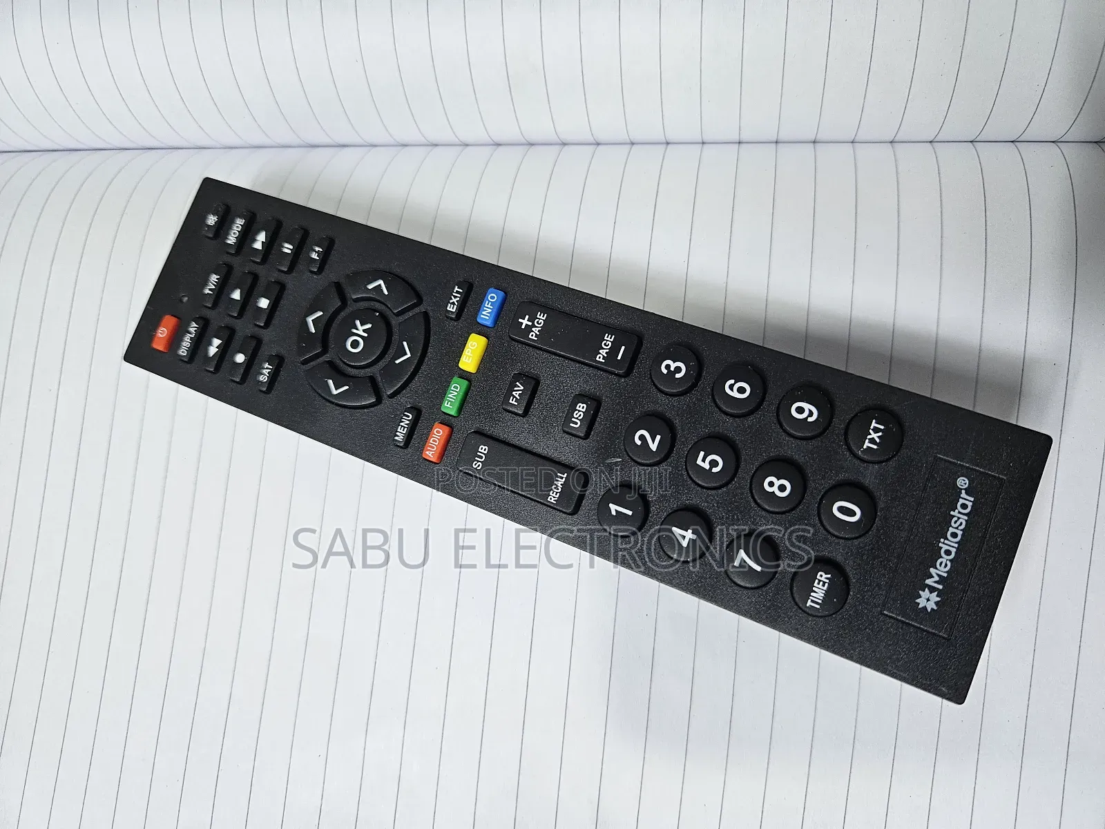 Original Mediastar Decoder Remote – Strong Signal Easy Control