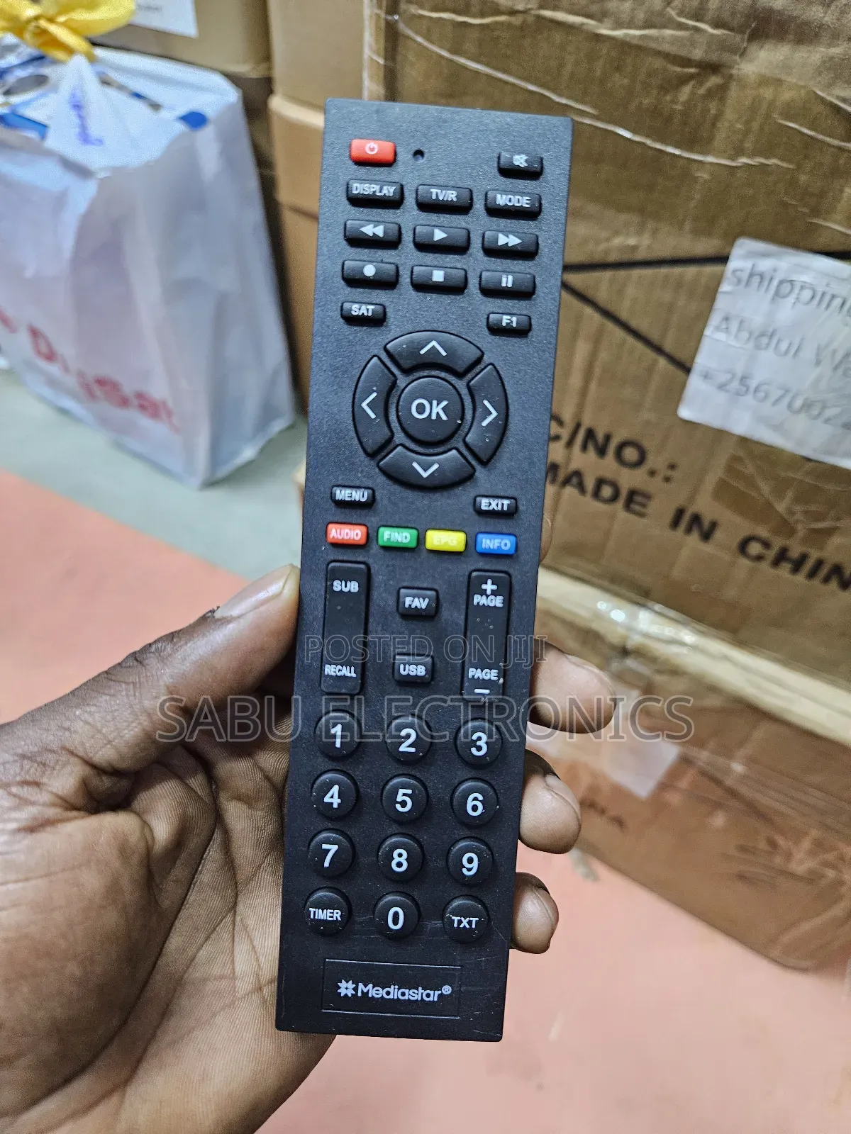 Original Mediastar Decoder Remote – Strong Signal Easy Control
