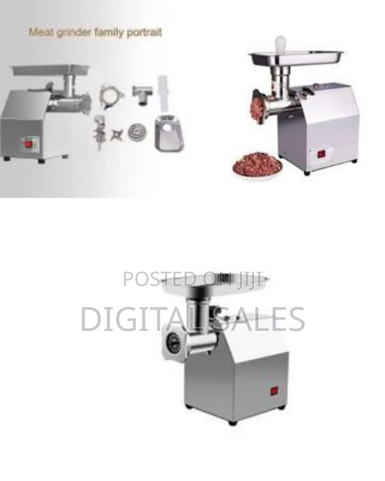 Electro Master Industrial Commercial Meat Grinder Mincer Elec