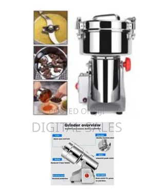 2000g High Speed Motor Electric Dry Powder Food Grinder Machine