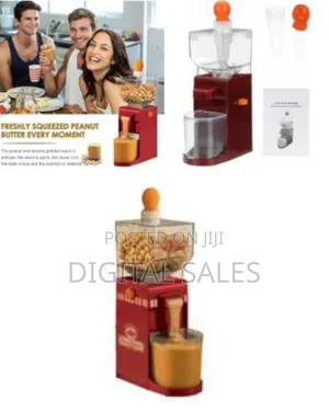 Electric Peanut Butter Maker With Removable Grinding Disk