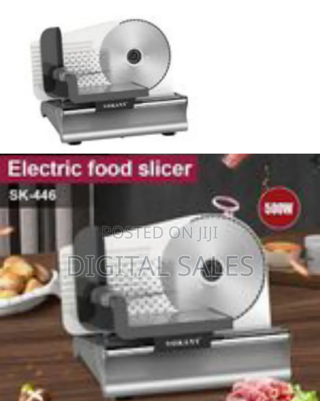 Sokany Electric Vegetable Food Slicer Machine Commercial Meat Slicer