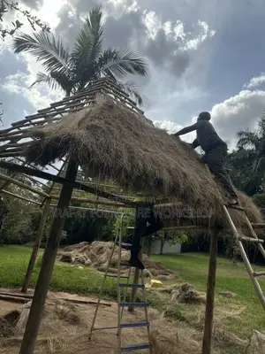 Thatched House, Safari Cottage, Gazebo Construction