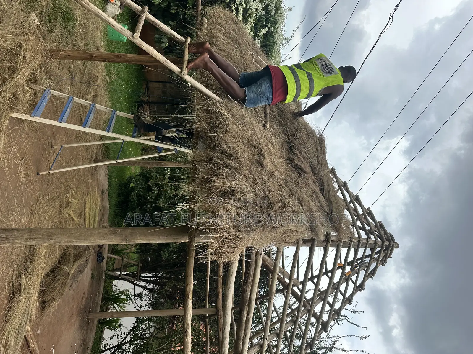 Thatched House, Safari Cottage, Gazebo Construction