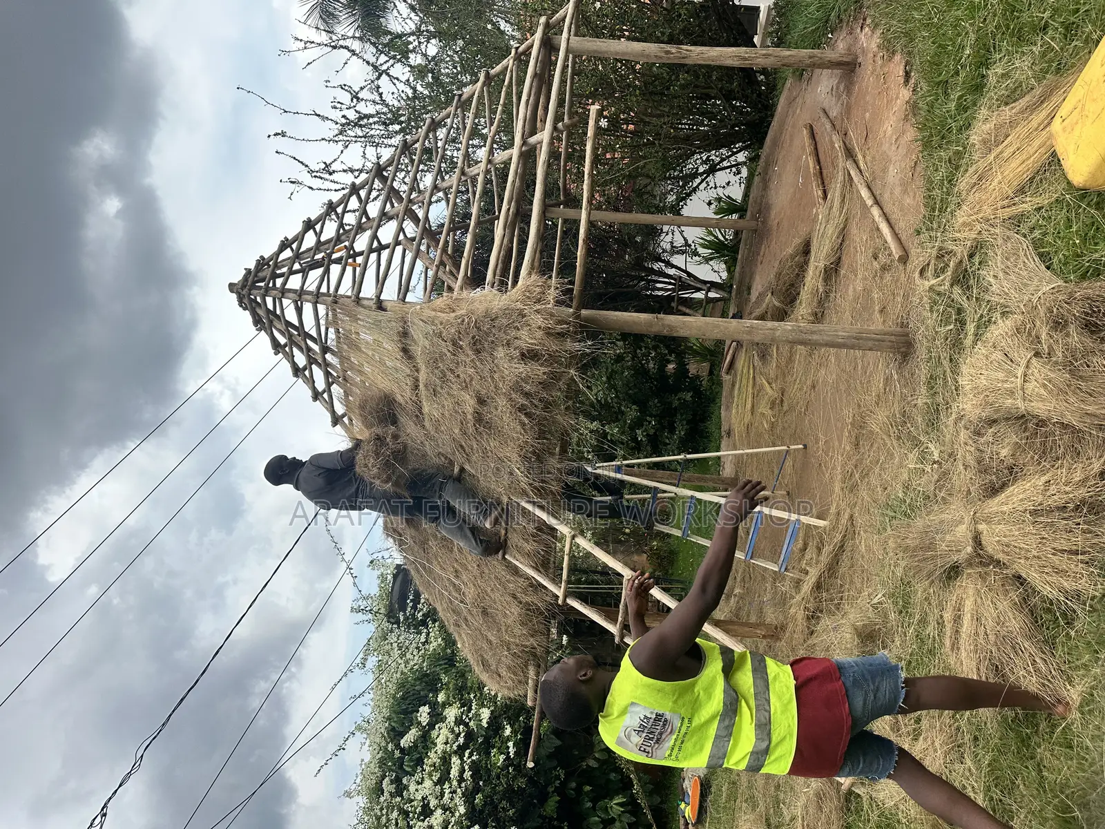 Thatched House, Safari Cottage, Gazebo Construction