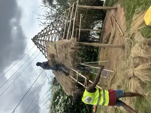 Thatched House, Safari Cottage, Gazebo Construction