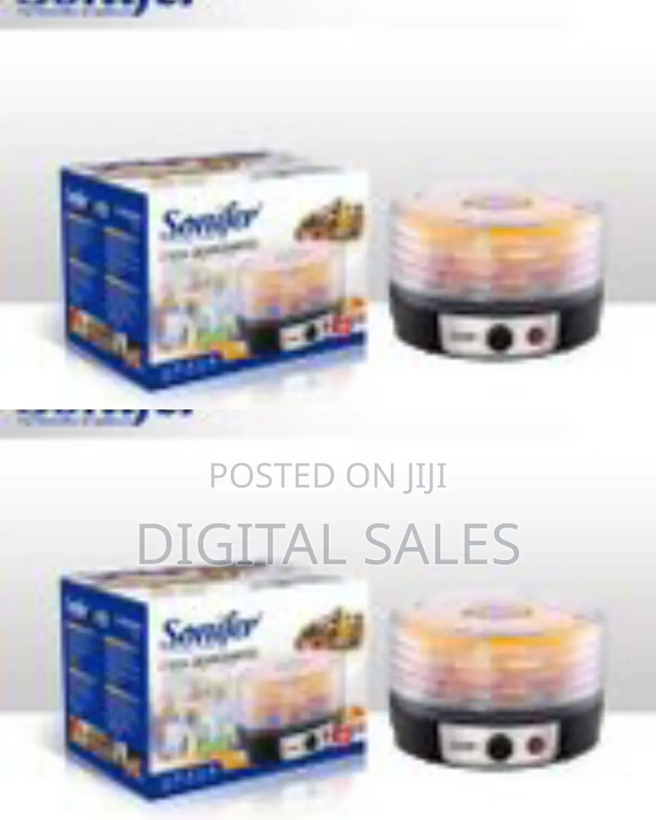 Sonifer Heating Plastic 5 Layers Electric Fruit Dryer Mini Food