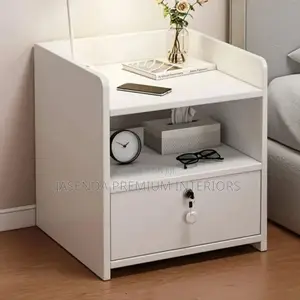 Wooden Bedside Table – Modern Design With Smooth Finish