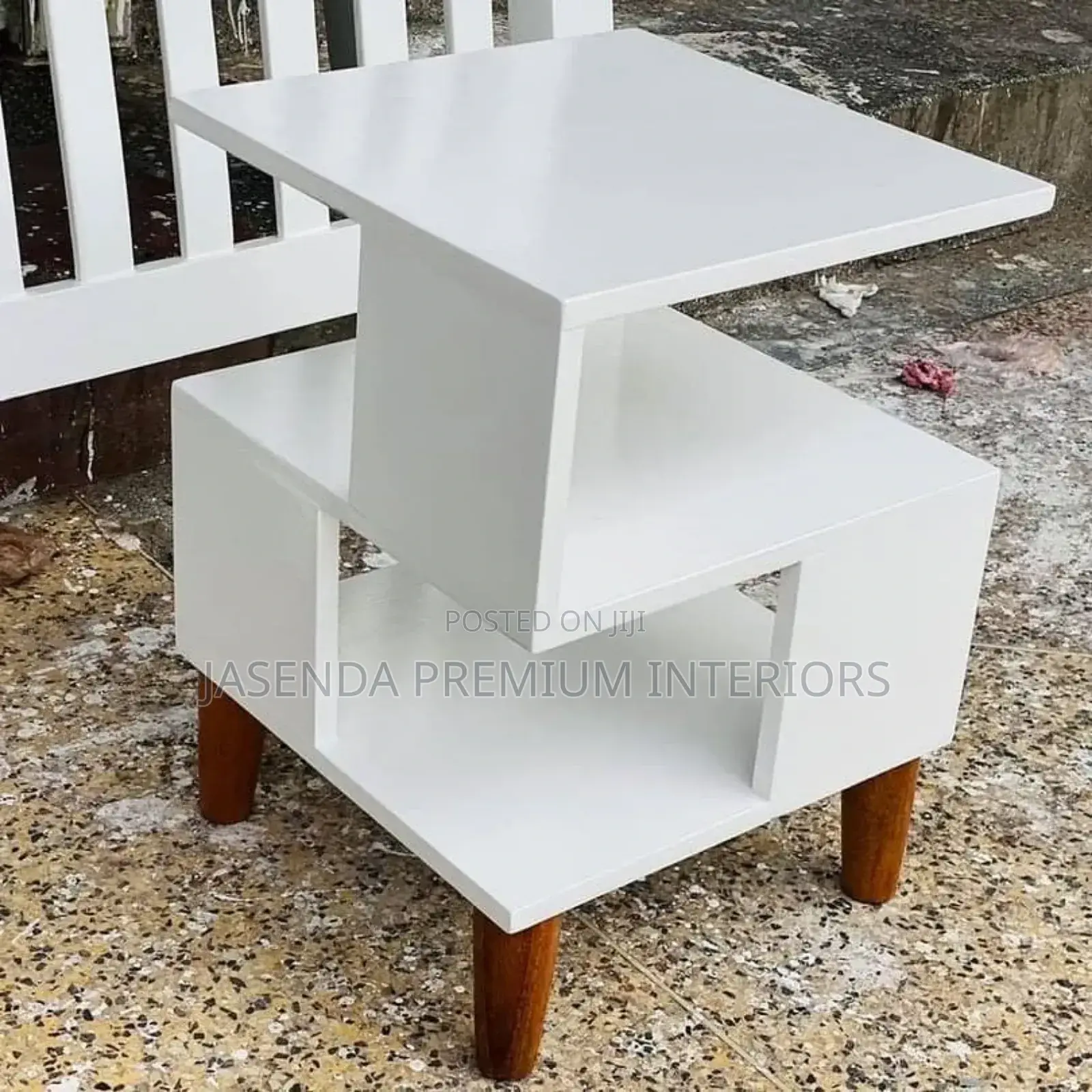 Wooden Bedside Nightstand – Elegant Bedside Drawer Table