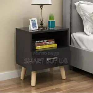 Bedside Table Drawer – Modern Wooden Nightstand Unit