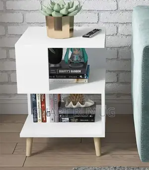 Nightstand With 2 Drawers/Wood Bedside Drawer