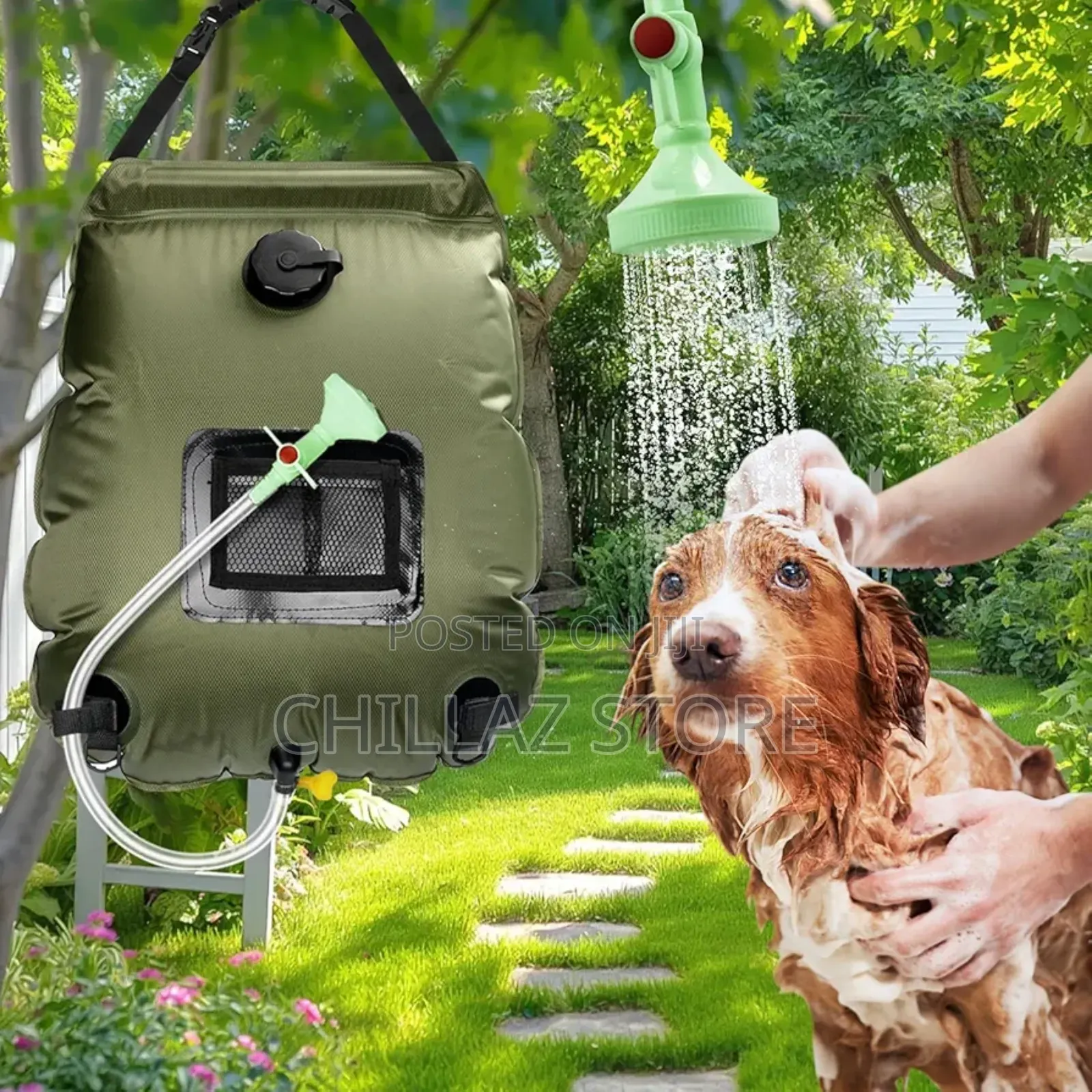 Solar Shower Bag, Camping Shower, 20l Outdoor Hot Water Shower Bag,