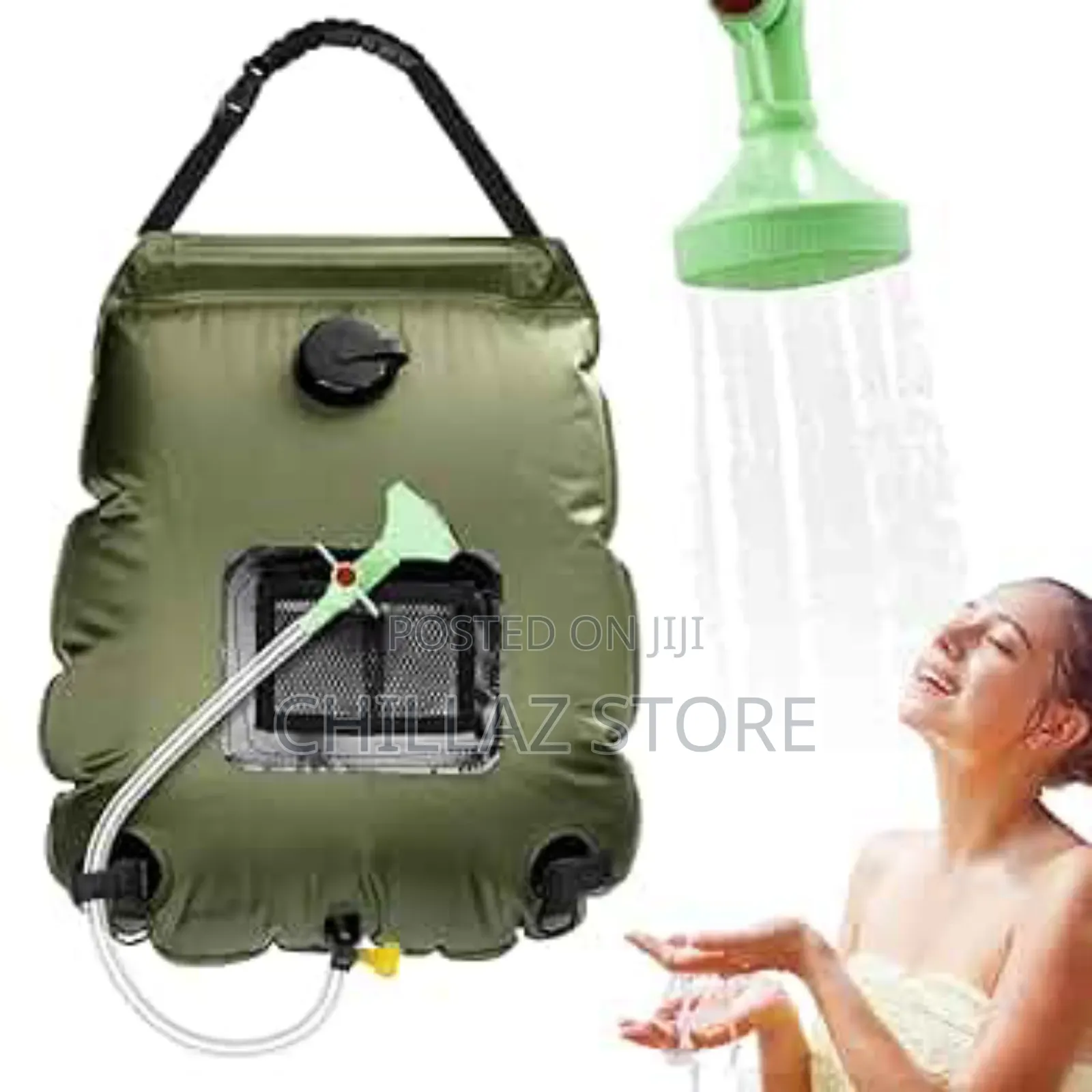 Solar Shower Bag, Camping Shower, 20l Outdoor Hot Water Shower Bag,