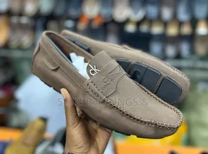 Calvin Klein Leather Moccasins