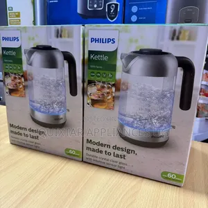 Philips 1.7 Litre Lighting Glass Kettle | 2200w | Auto Off