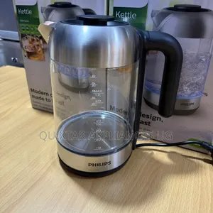 Philips 1.7 Litre Lighting Glass Kettle | 2200w | Auto Off