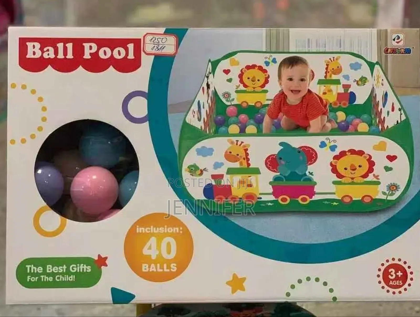 Magicwand Large Size Mesh Square Ball Pool for Kids