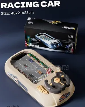 Kids Racing Car Adventure Toy With Steering Wheel