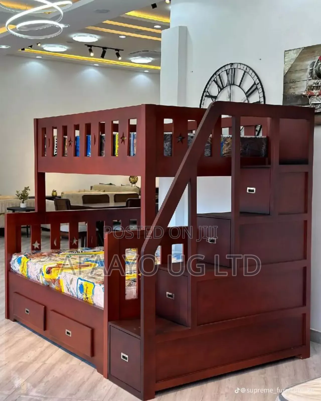 Stylistic Double Decker Bed