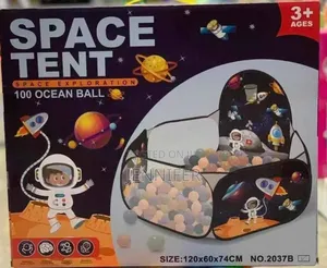 Kids Pop Up Space Play Tent With 100 Balls