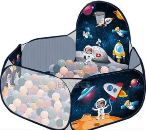 Kids Pop Up Space Play Tent With 100 Balls