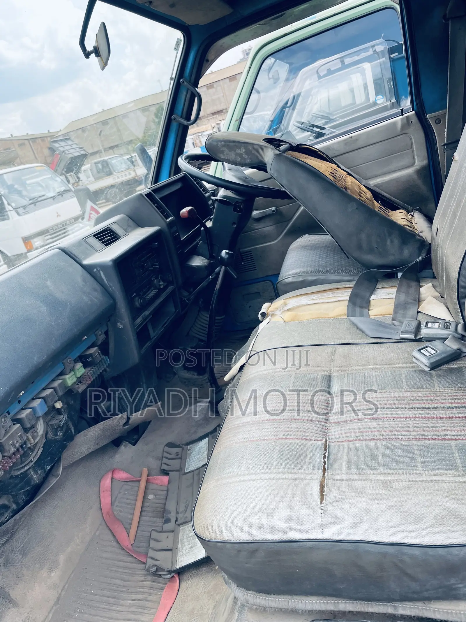 Isuzu Tipper Double Light Blue Color
