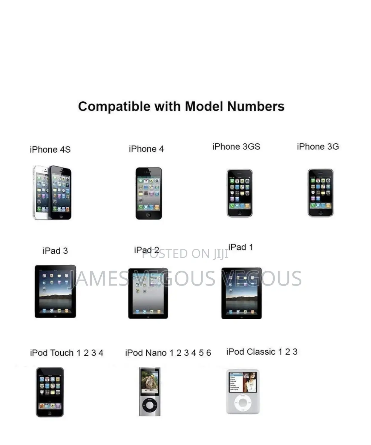Original Apple Usb Charger Data Sync Cable For iPhone 4/4s, 3s