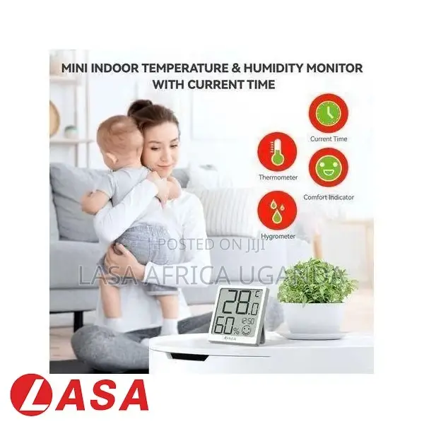 Indoor Temperature Humidity Monitor – Digital Display