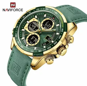Green Dual Naviforce Watch