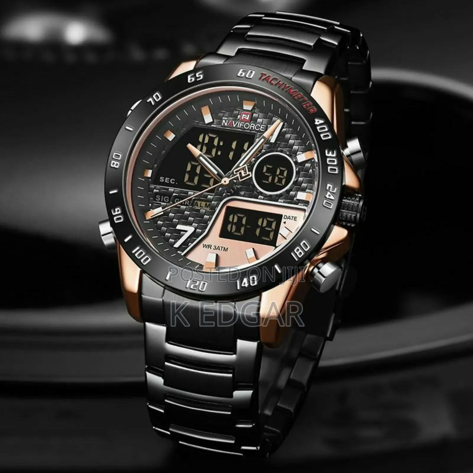 Naviforce Dual Wrist Watch