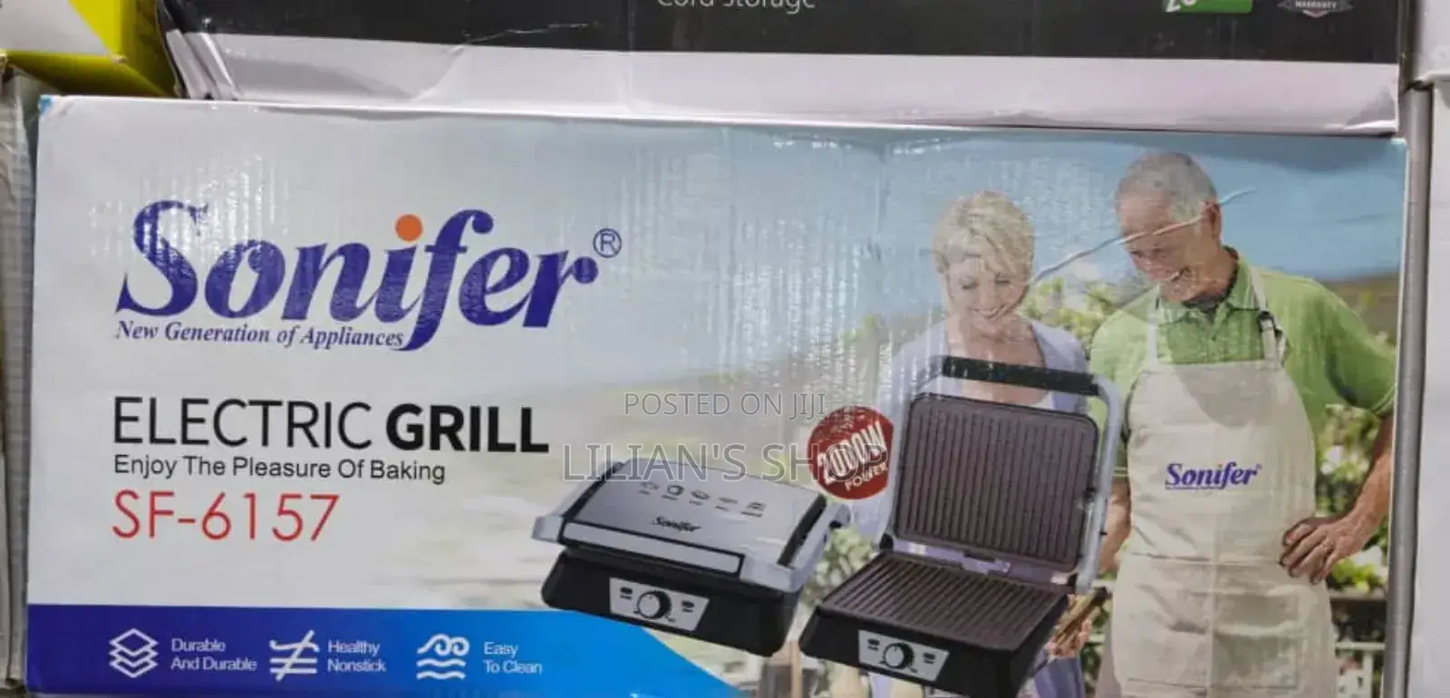 Sonifer Sf-6157 Electric Grill.