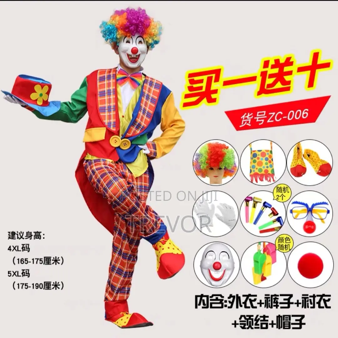 Party Clown Costumes for Sale