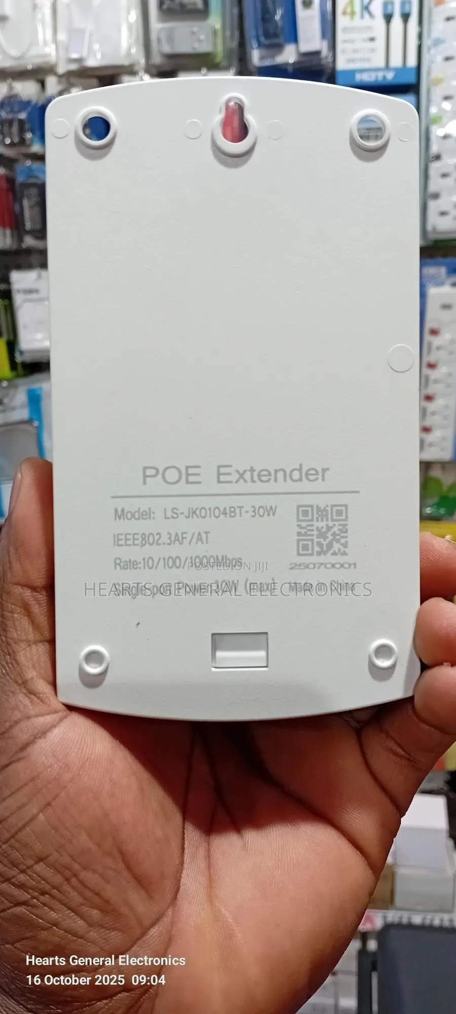 Gigabit Poe Extender 4port Water Proof