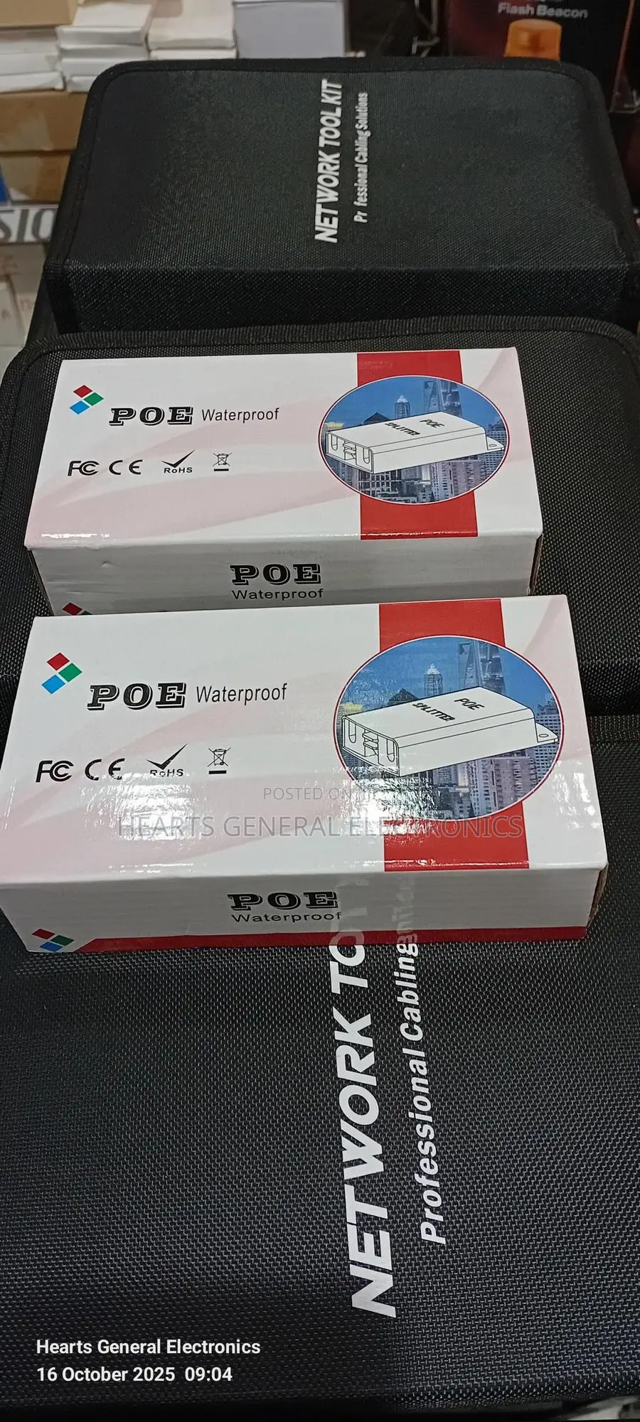 Gigabit Poe Extender 4port Water Proof