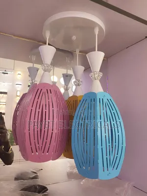 3 Coloured Pendant Lamp