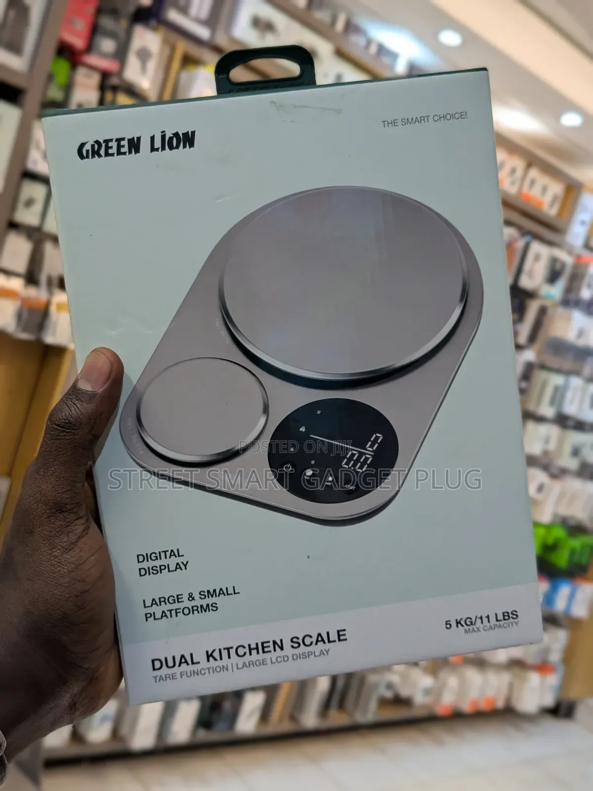 Green Lion Dual Kitchen Scale  5kgs